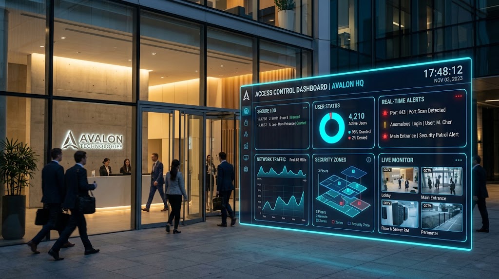 Ciberseguridad y Control de Acceso Edificio